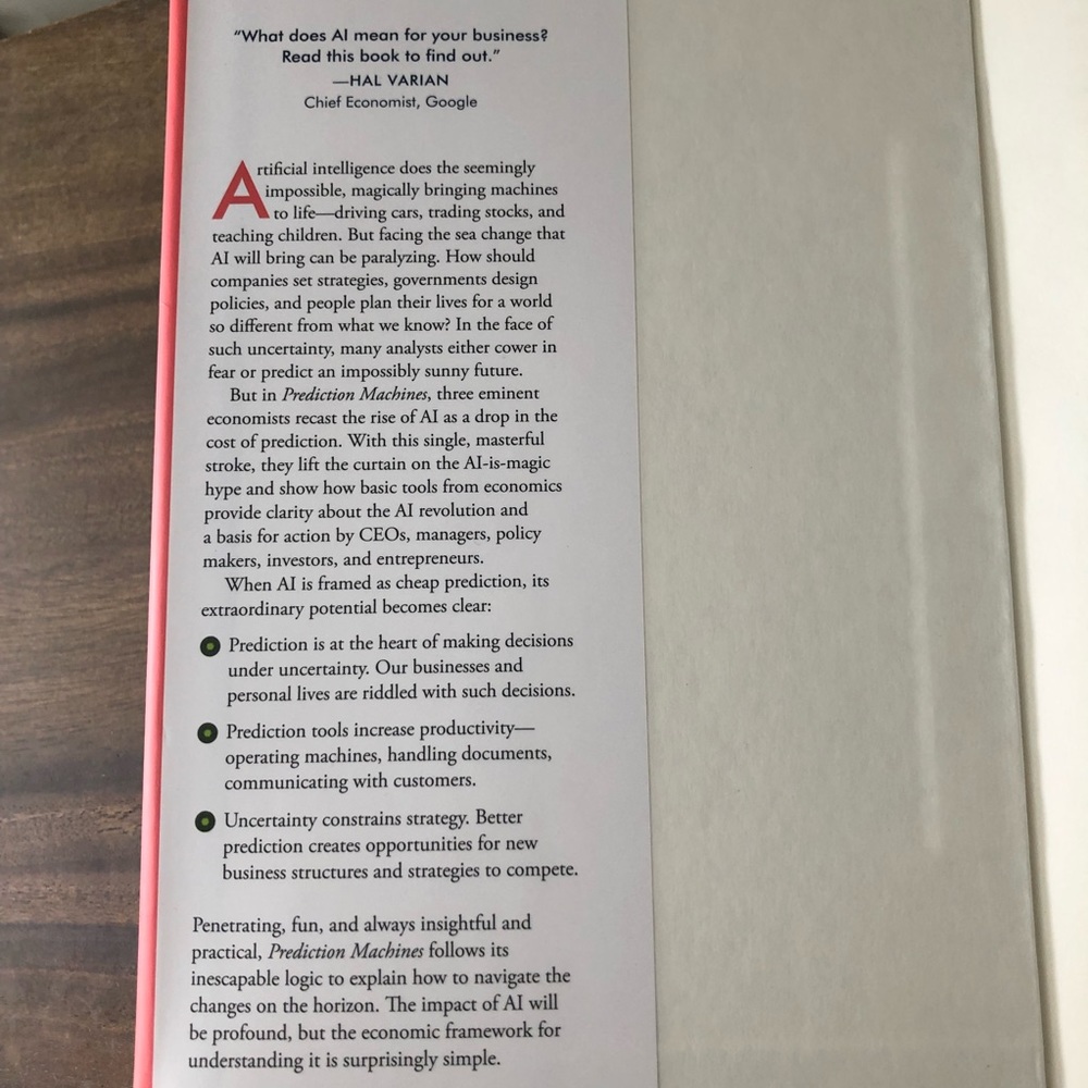 NEW Prediction Machine Book - Picture 3 of 5